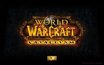 World of Warcraft: Cataclysm, World of Warcraft, Video Games, Logo Wallpaper