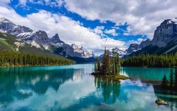 Nature, Landscape, Canada, Lake, Mountains Wallpaper