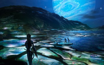 Avatar, Na’vi, Pandora, Jake Sully, Neytiri, Avatar: The Way of Water Wallpaper