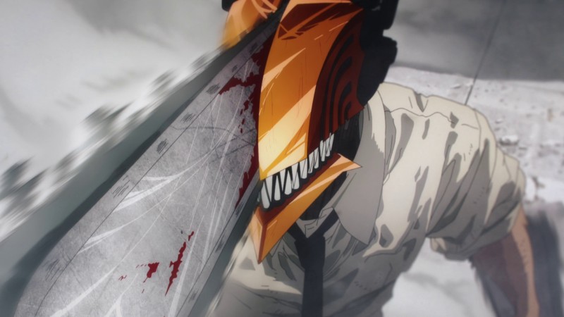 Chainsaw Man, Denji (Chainsaw Man), Chainsaws, Anime Boys, Anime Screenshot, Blood Wallpaper