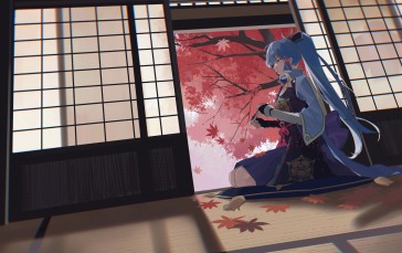 Genshin Impact, Anime, Anime Girls, Kamisato Ayaka (Genshin Impact) Wallpaper