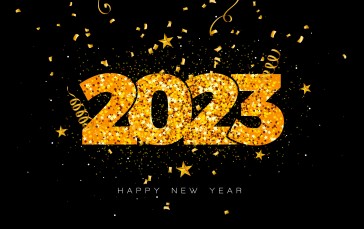 2023 (year), Christmas, New Year, Minimalism Wallpaper