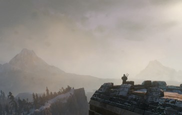 The Witcher 3: Wild Hunt, Nature, Mountain View, Kaer Morhen Wallpaper
