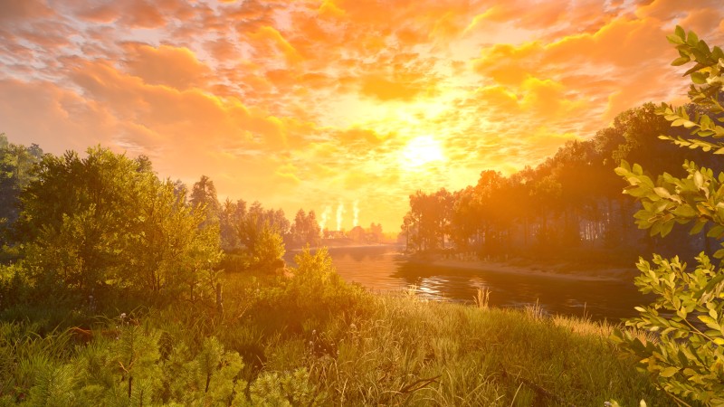 The Witcher, The Witcher 3: Wild Hunt, Landscape, Video Games, Water Wallpaper