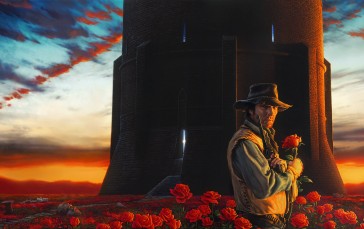 Stephen King, The Dark Tower, Gunslinger, Dark Fantasy, Western Wallpaper