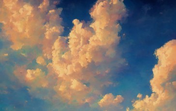 Clouds, Nature, Vibrant, Colorful Wallpaper