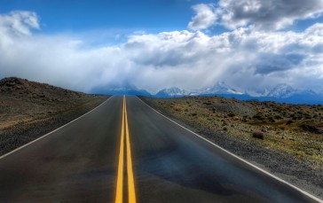 Trey Ratcliff, Photography, Landscape, Road, Mountain Chain Wallpaper