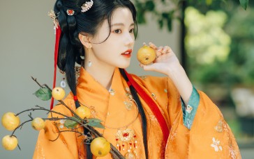 Sun Zhenni, SNH48, Asian, Hanfu Wallpaper