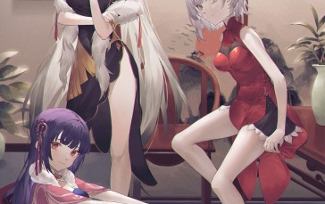 2D, Illustration, Genshin Impact, Ningguang (Genshin Impact), Anime Girls Wallpaper