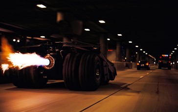 The Dark Knight, Batmobile, Tunnel, Movies, Film Stills, Gotham City Wallpaper