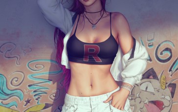 Jessie (Pokémon), Pokémon, Team Rocket, Anime, Anime Girls, 2D Wallpaper