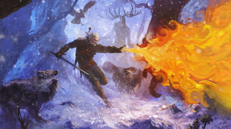 Anato Finnstark, The Witcher 3: Wild Hunt, Geralt of Rivia, Video Game Art, Video Games Wallpaper