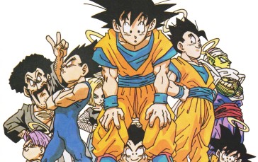 Dragon Ball, Son Goku, Majin Buu, Gohan, Piccolo, Son Goten Wallpaper