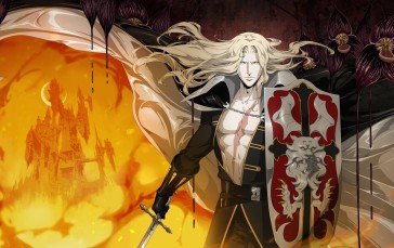 Castlevania, Castlevania (anime), Castlevania Symphony of the Night, Alucard Wallpaper