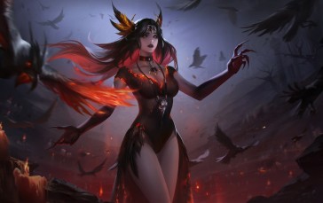 Arena of Valor, Video Games, Video Game Art, Video Game Girls, Video Game Characters, Crow Wallpaper