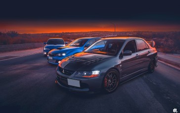 Car, Mitsubishi, Mitsubishi Lancer Evolution IX, Subaru Impreza, Mitsubishi Lancer Evo X Wallpaper
