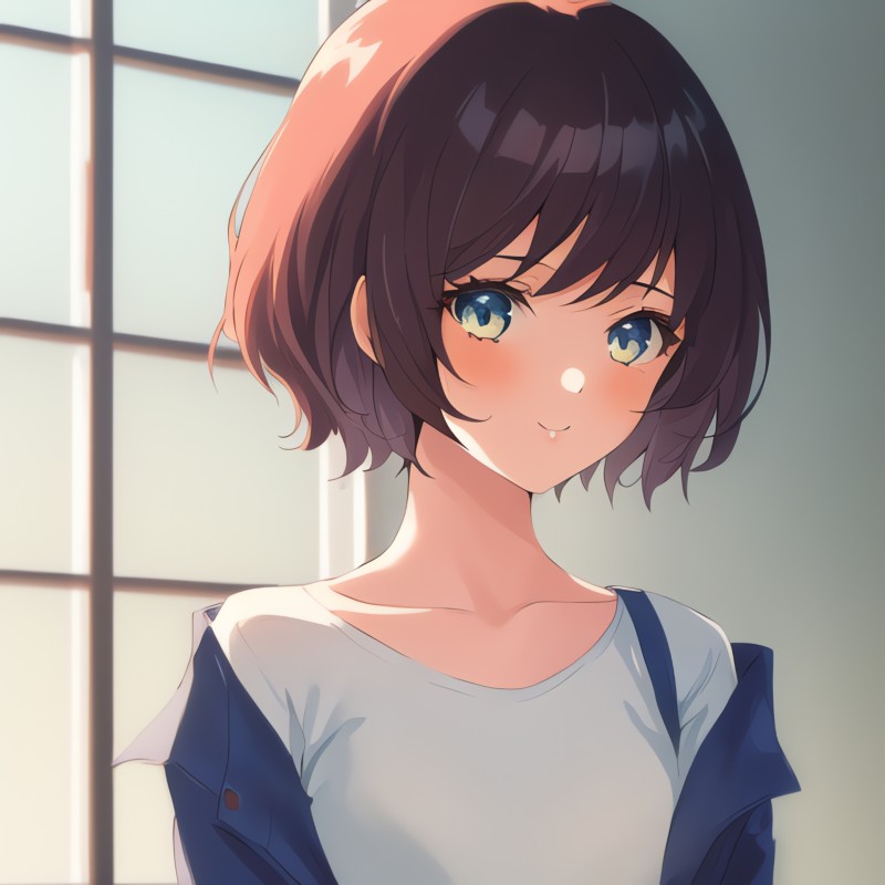 Novel Ai, Anime Girls, AI Art Wallpaper