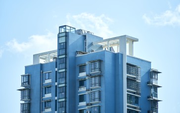 Building, Rooftops, Sky Wallpaper