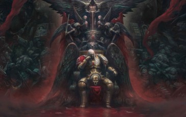 Science Fiction, Warhammer 40,000, Blood, Gold Wallpaper