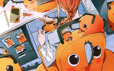 Chainsaw Man, Makima (Chainsaw Man), Anime, Anime Girls Wallpaper
