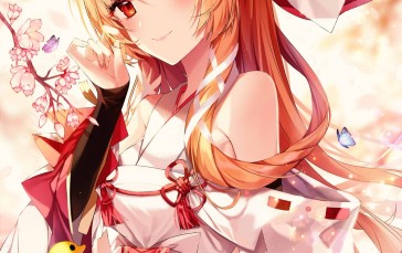 Anime, Dragon Raja, Portrait Display, Anime Girls, Smiling, Redhead Wallpaper