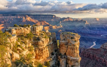 USA, Grand Canyon, Mountains, Nature, Landscape Wallpaper