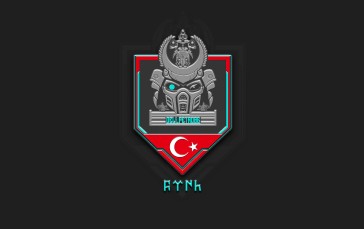 Turkish, Ottoman Empire, Logo, Simple Background Wallpaper