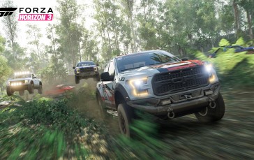 Forza Horizon 3, Video Games, Logo, Headlights, Racing Wallpaper