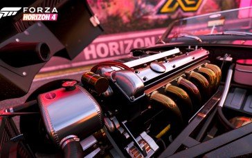 Forza Horizon 4, Video Games, Engine, Logo Wallpaper