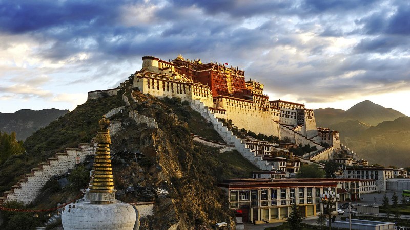 Nature, Landscape, Tibet, Mountains Wallpaper