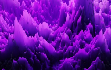 Blender, 3D Abstract, Abstract, Purple Wallpaper