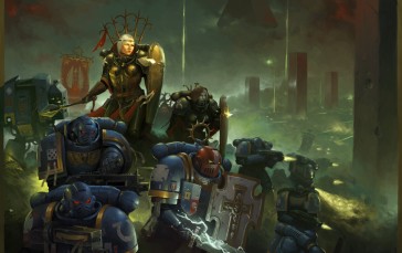 Science Fiction, High Tech, Warhammer 40,000, Space Marines Wallpaper