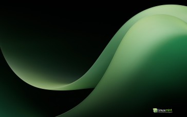 Linux Mint, Linux, Abstract, Minimalism Wallpaper