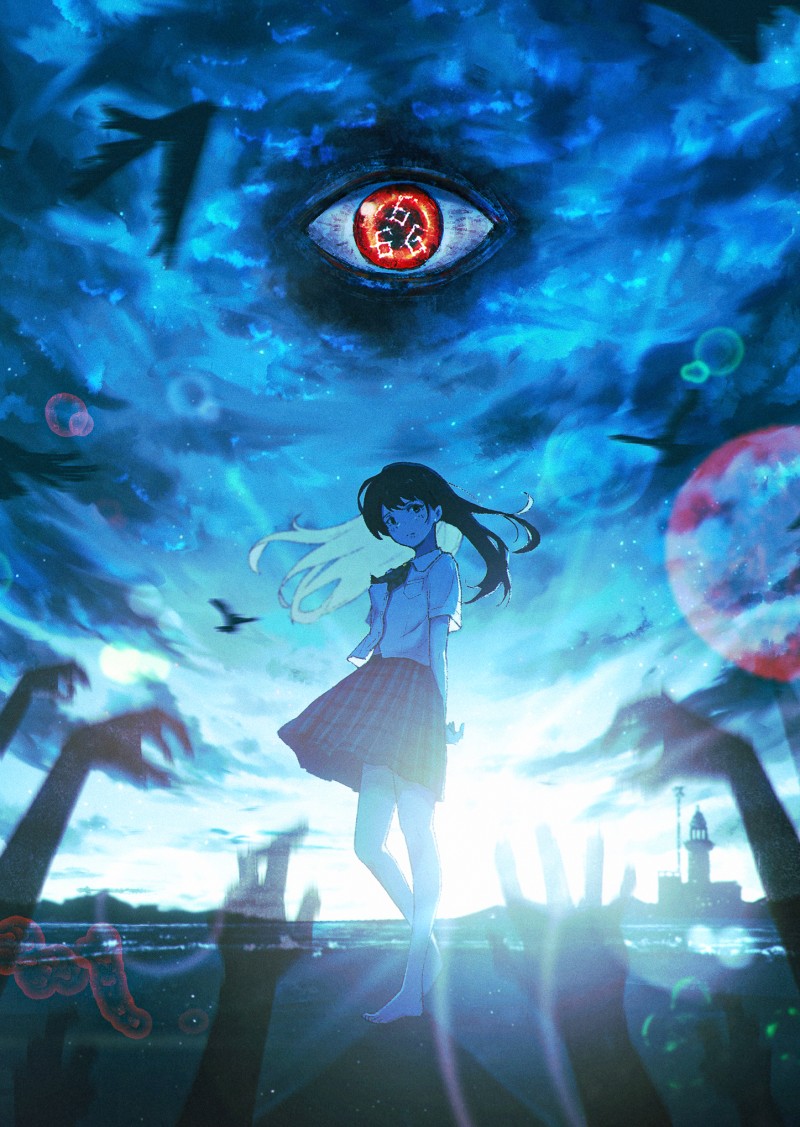 Anime Girls, Oka Kojiro, Number of the Beast, Lens Flare Wallpaper