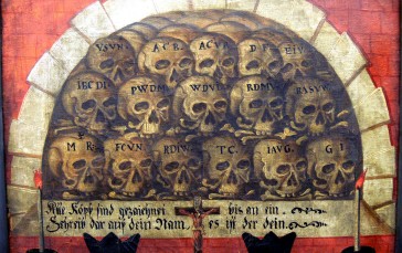 Memento Mori, Crucifix, Skeleton, Bones Wallpaper