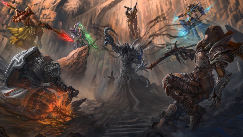 Diablo, Diablo 2, Video Games, Video Game Art Wallpaper