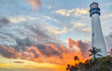 Trey Ratcliff, Photography, Lighthouse, Sunset Wallpaper