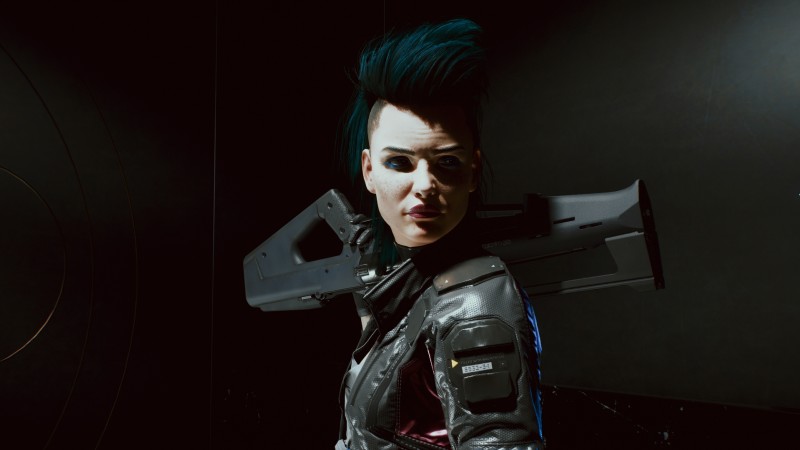 Cyberpunk 2077, Cyberpunk, Women, Weapon, Rogue (character) Wallpaper