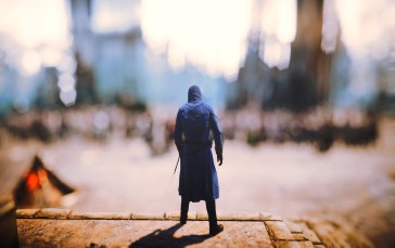 Assassin’s Creed Unity, Assassin’s Creed, Ubisoft, Video Games, Standing, Blurred Wallpaper