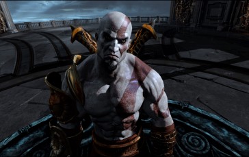 Kratos, God of War III, Mount Olympus, Memes Wallpaper