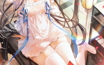 Anime, Anime Girls, Portrait Display, Umbrella Wallpaper