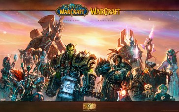 Warcraft, World of Warcraft, Video Games, Thrall, Horde, Alliance Wallpaper