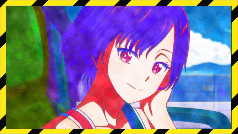 Zom 100: Bucket List of the Dead, Shizuka Mikazuki, Clouds, Anime Girls, Smiling Wallpaper