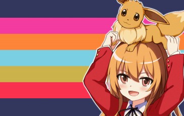 Anime, Anime Girls, School Uniform, Long Hair, Bangs Wallpaper