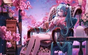 Anime, Pixiv, Anime Girls, Vocaloid, Hatsune Miku Wallpaper