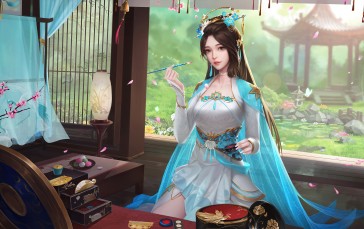 Three Kingdoms, Video Game Characters, Video Game Girls, Video Game Art Wallpaper