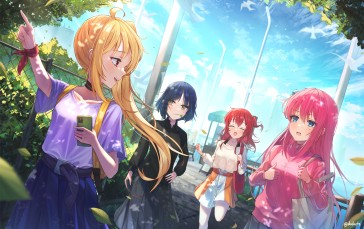 Anime, Anime Girls, BOCCHI THE ROCK!, Group of Women Wallpaper