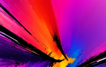 AI Art, Abstract, Stable Diffusion, Portrait Display Wallpaper