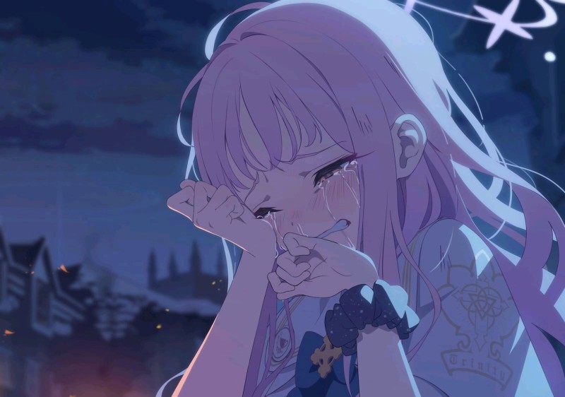 Anime, Anime Girls, Tears, Crying Wallpaper