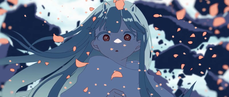 Anime Girls, Anime, Petals, Long Hair Wallpaper